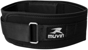 Cinturão de Musculação Muvin – Tamanho Ajustável