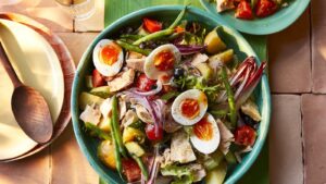 Salada Niçoise com Atum