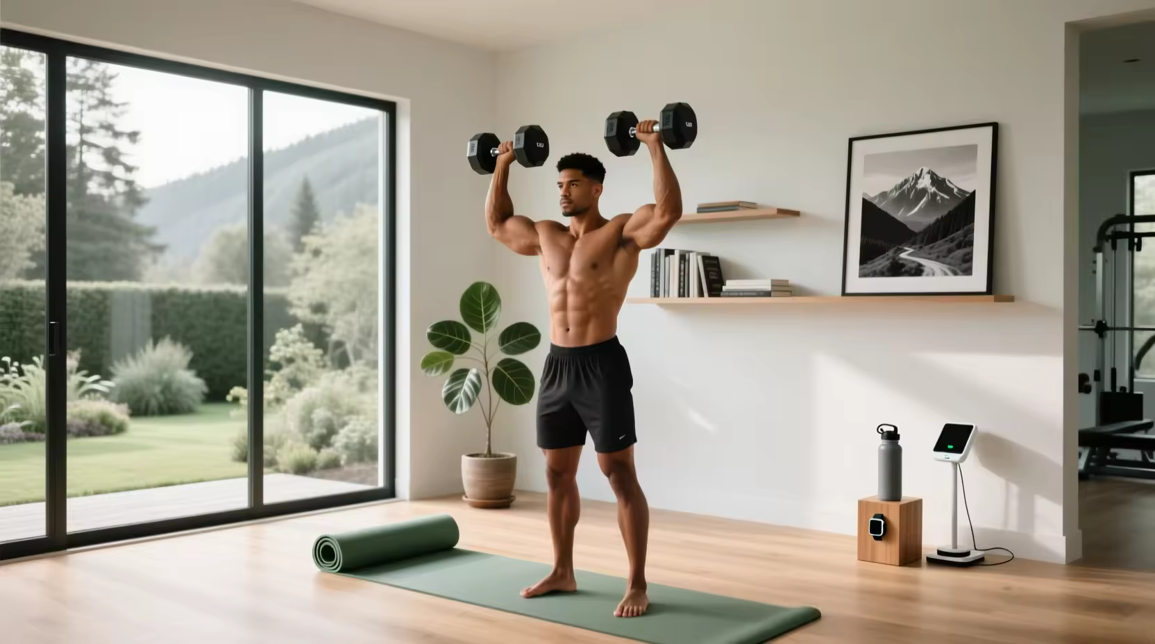 6 Maneiras de Treinar Força Para Quem Só Tem Halteres em Casa